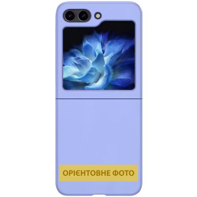 Чохол Foldables Silicone Cover Lakshmi (AAA) для Samsung Galaxy Z Flip7 Бузковий / Dasheen Чохол Foldables Silicone Cover Lakshmi (AAA) для Samsung Galaxy Z Flip7 Бузковий / Dasheen