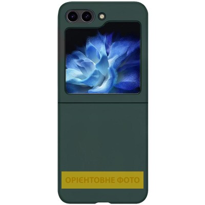 Чохол Foldables Silicone Cover Lakshmi (AAA) для Samsung Galaxy Z Flip7 Зелений / Cyprus Green