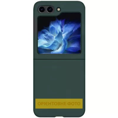 Чохол Foldables Silicone Cover Lakshmi (AAA) для Samsung Galaxy Z Flip7 Зелений / Cyprus Green