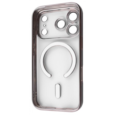 Чохол Metal Matte Case with Magnetic Ring iPhone 17 Pro white titanium