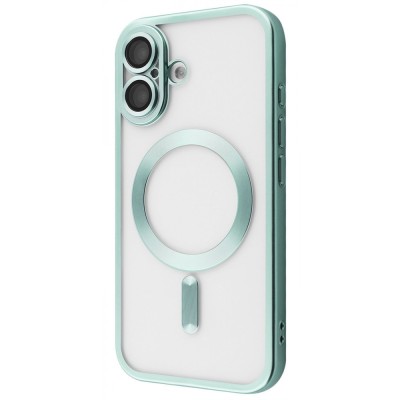 Чохол Metal Matte Case with Magnetic Ring iPhone 17 teal