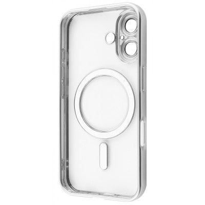 Чохол Metal Matte Case with Magnetic Ring iPhone 17 white titanium