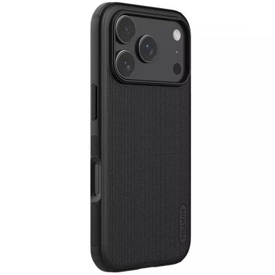 Чохол Nillkin Matte Magnetic Pro для Apple iPhone 17 Pro (6.3") Чорний / Black Чохол Nillkin Matte Magnetic Pro для Apple iPhone 17 Pro (6.3") Чорний / Black