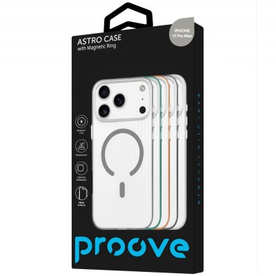 Чохол Proove Astro Case with Magnetic Ring iPhone 17 Pro Max black
