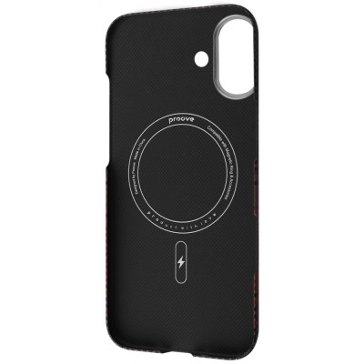 Чохол Proove Carbon Slim with Magnetic Ring iPhone 17 glowrise