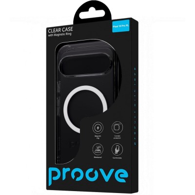 Чохол Proove Clear Case with Magnetic Ring Google Pixel 10 Pro XL transparent