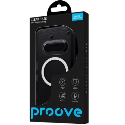 Чохол Proove Clear Case with Magnetic Ring Nothing Phone (3a) transparent