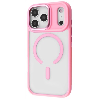 Чохол Proove Clear Essence Case with Magnetic Ring iPhone 17 Pro Max pink sand