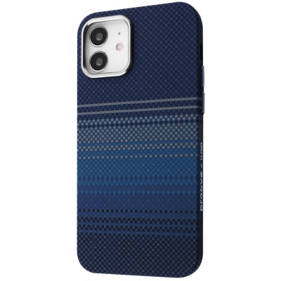 Чохол Proove Gleam Case with Magnetic Ring iPhone 12/12 Pro blue stripes