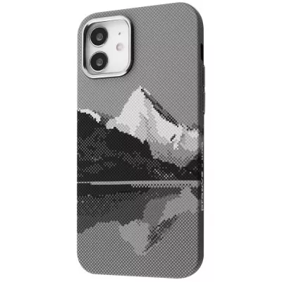 Чохол Proove Gleam Case with Magnetic Ring iPhone 12/12 Pro silver peak
