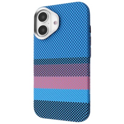 Чохол Proove Gleam Case with Magnetic Ring iPhone 16 blue borders