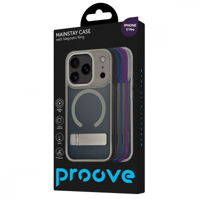 Чохол Proove Mainstay Case with Magnetic Ring iPhone 17 Pro deep purple