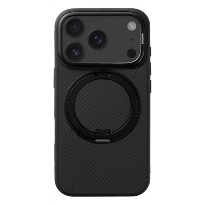 Чохол Proove Reinforce Case with Magnetic Ring iPhone 17 Pro (PCREIP17P002) black
