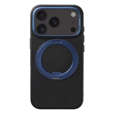 Чохол Proove Reinforce Case with Magnetic Ring iPhone 17 Pro Max (PCREIP17PM12) blue
