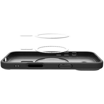 Чохол SGP Ultra Hybrid Mag для Apple iPhone 17 (6.3") Чорний Чохол SGP Ultra Hybrid Mag для Apple iPhone 17 (6.3") Чорний