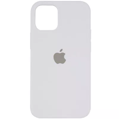 Чохол Silicone Case (AA) Logo with MagSafe для Apple iPhone 11 (6.1") Білий / White