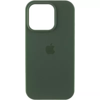 Чохол Silicone Case (AA) Logo with MagSafe для Apple iPhone 11 (6.1") Зелений / Cyprus Green