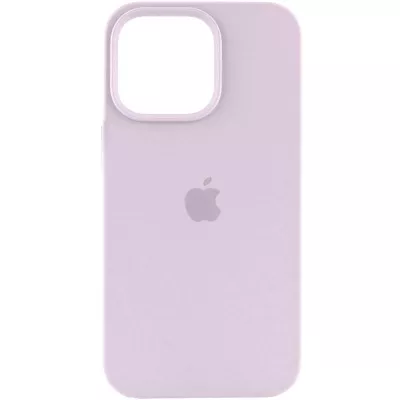 Чохол Silicone Case (AA) Logo with MagSafe для Apple iPhone 11 Pro Max (6.5") Бузковий / Lilac