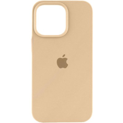 Чохол Silicone Case (AA) Logo with MagSafe для Apple iPhone 15 Pro (6.1") Бежевий / Desert Gold Чохол Silicone Case (AA) Logo with MagSafe для Apple iPhone 15 Pro (6.1") Бежевий / Desert Gold
