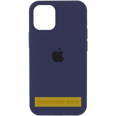 Чохол Silicone Case (AA) Logo with MagSafe для Apple iPhone 16 (6.1") Темно-синій / Midnight blue Чохол Silicone Case (AA) Logo with MagSafe для Apple iPhone 16 (6.1") Темно-синій / Midnight blue