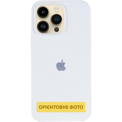 Чохол Silicone Case (AA) Logo with MagSafe для Apple iPhone 17 Air (6.6") Білий / White