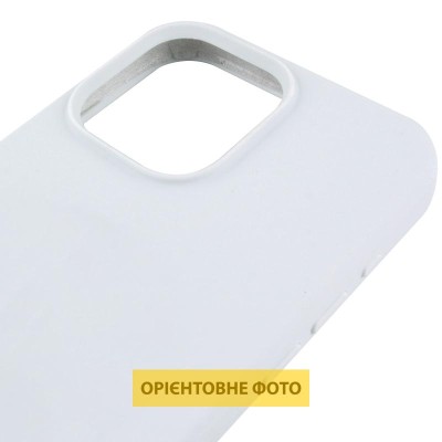 Чохол Silicone Case (AA) Logo with MagSafe для Apple iPhone 17 Air (6.6") Білий / White