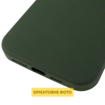 Чохол Silicone Case (AA) Logo with MagSafe для Apple iPhone 17 Air (6.6") Зелений / Cyprus Green