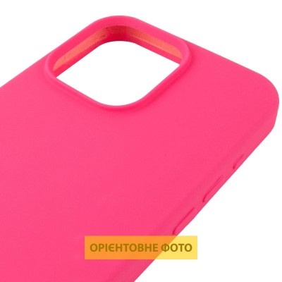 Чохол Silicone Case (AA) Logo with MagSafe для Apple iPhone 17 Air (6.6") Рожевий / Barbie pink