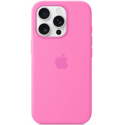 Чохол Silicone case (AAA) with Magsafe and Animation для Apple iPhone 16 Pro Max (6.9") Peony