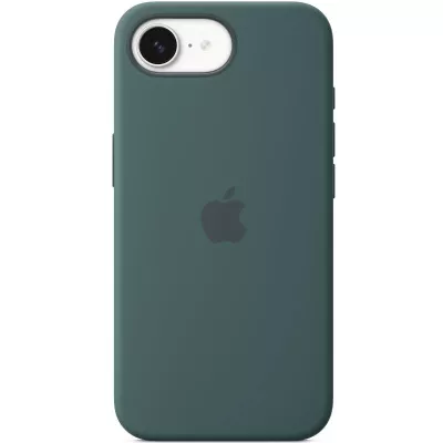 Чохол Silicone case (AAA) with Magsafe для Apple iPhone 16e (6.1") Lake Green