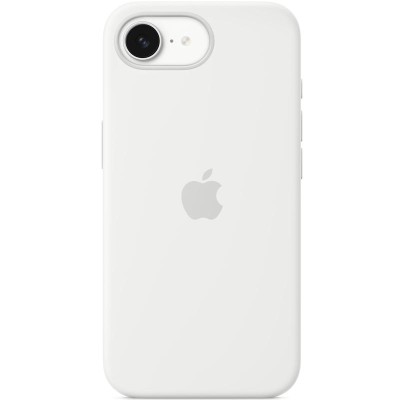 Чохол Silicone case (AAA) with Magsafe для Apple iPhone 16e (6.1") White Чохол Silicone case (AAA) with Magsafe для Apple iPhone 16e (6.1") White