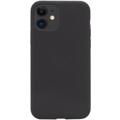 Чохол Silicone Case Full Protective (AA) NO LOGO для Apple iPhone 11 (6.1") Чорний / Black Чохол Silicone Case Full Protective (AA) NO LOGO для Apple iPhone 11 (6.1") Чорний / Black