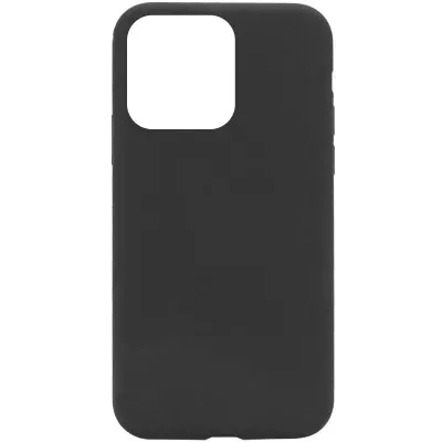 Чохол Silicone Case Full Protective (AA) NO LOGO для Apple iPhone 14 Pro Max (6.7") Чорний / Black
