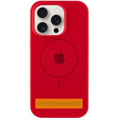 Чохол Silicone Case Full Protective (AA) V2 with MagSafe для Apple iPhone 13 (6.1") Червоний / Red Чохол Silicone Case Full Protective (AA) V2 with MagSafe для Apple iPhone 13 (6.1") Червоний / Red