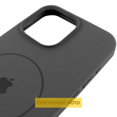Чохол Silicone Case Full Protective (AA) V2 with MagSafe для Apple iPhone 17 (6.3") Сірий / Dark Gray Чохол Silicone Case Full Protective (AA) V2 with MagSafe для Apple iPhone 17 (6.3") Сірий / Dark Gray
