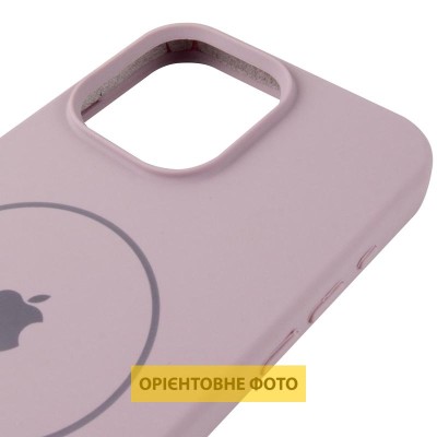 Чохол Silicone Case Full Protective (AA) V2 with MagSafe для Apple iPhone 17 (6.3") Сірий / Lavender