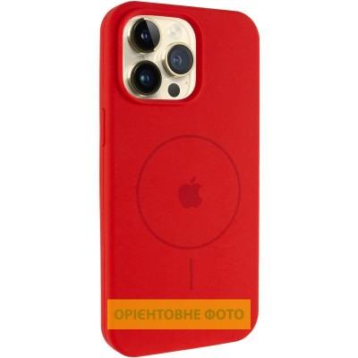 Чохол Silicone Case Full Protective (AA) V2 with MagSafe для Apple iPhone 17 (6.3") Червоний / Red Чохол Silicone Case Full Protective (AA) V2 with MagSafe для Apple iPhone 17 (6.3") Червоний / Red