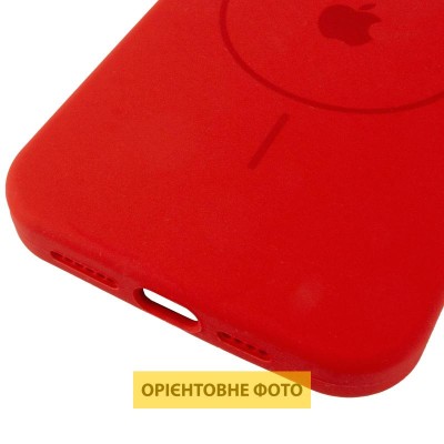 Чохол Silicone Case Full Protective (AA) V2 with MagSafe для Apple iPhone 17 (6.3") Червоний / Red Чохол Silicone Case Full Protective (AA) V2 with MagSafe для Apple iPhone 17 (6.3") Червоний / Red