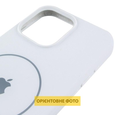 Чохол Silicone Case Full Protective (AA) V2 with MagSafe для Apple iPhone 17 Air (6.6") Білий / White