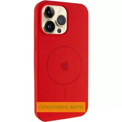 Чохол Silicone Case Full Protective (AA) V2 with MagSafe для Apple iPhone 17 Air (6.6") Червоний / Red
