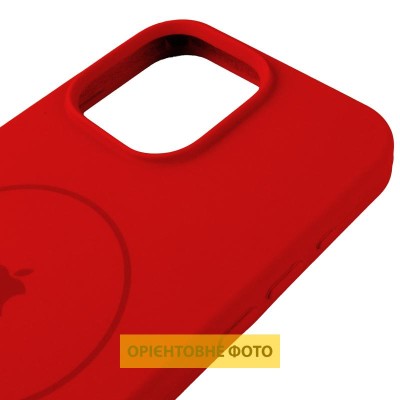 Чохол Silicone Case Full Protective (AA) V2 with MagSafe для Apple iPhone 17 Air (6.6") Червоний / Red Чохол Silicone Case Full Protective (AA) V2 with MagSafe для Apple iPhone 17 Air (6.6") Червоний / Red