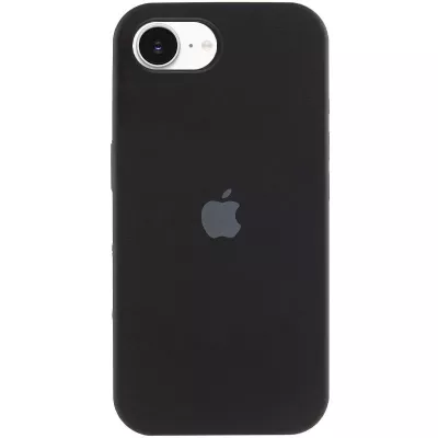 Чохол Silicone Case Full Protective (AA) для Apple iPhone 16e (6.1") Чорний / Black