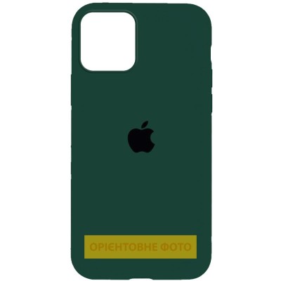 Чохол Silicone Case Full Protective (AA) для Apple iPhone 17 (6.3") Зелений / Forest green