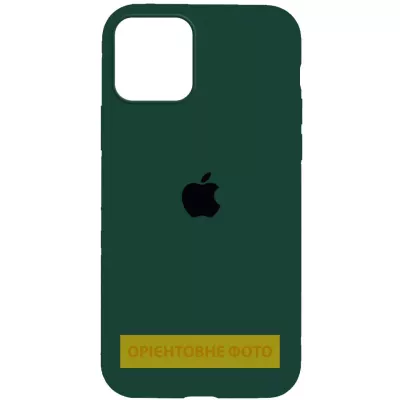 Чохол Silicone Case Full Protective (AA) для Apple iPhone 17 (6.3") Зелений / Forest green
