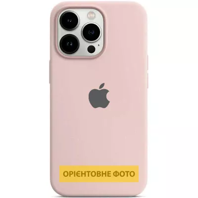 Чохол Silicone Case Full Protective (AA) для Apple iPhone 17 (6.3") Рожевий / Chalk Pink