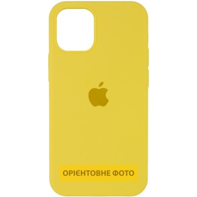 Чохол Silicone Case Full Protective (AA) для Apple iPhone 17 Air (6.5") Жовтий / Yellow