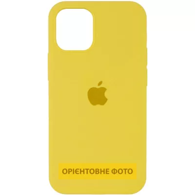 Чохол Silicone Case Full Protective (AA) для Apple iPhone 17 Air (6.5") Жовтий / Yellow