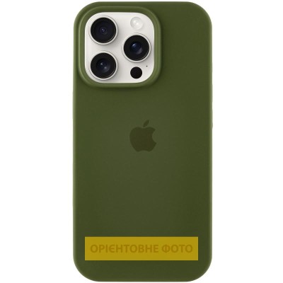 Чохол Silicone Case Full Protective (AA) для Apple iPhone 17 Air (6.5") Зелений / Dark Olive
