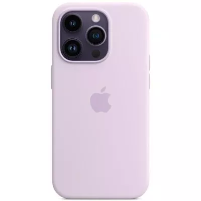 Чохол Silicone Case Full Protective (AA) для Apple iPhone 17 Pro (6.3") Бузковий / Lilac