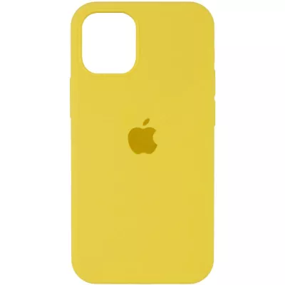 Чохол Silicone Case Full Protective (AA) для Apple iPhone 17 Pro (6.3") Жовтий / Yellow